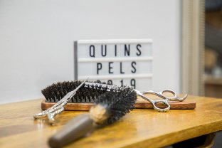 Eines i lettering Quins Pèls